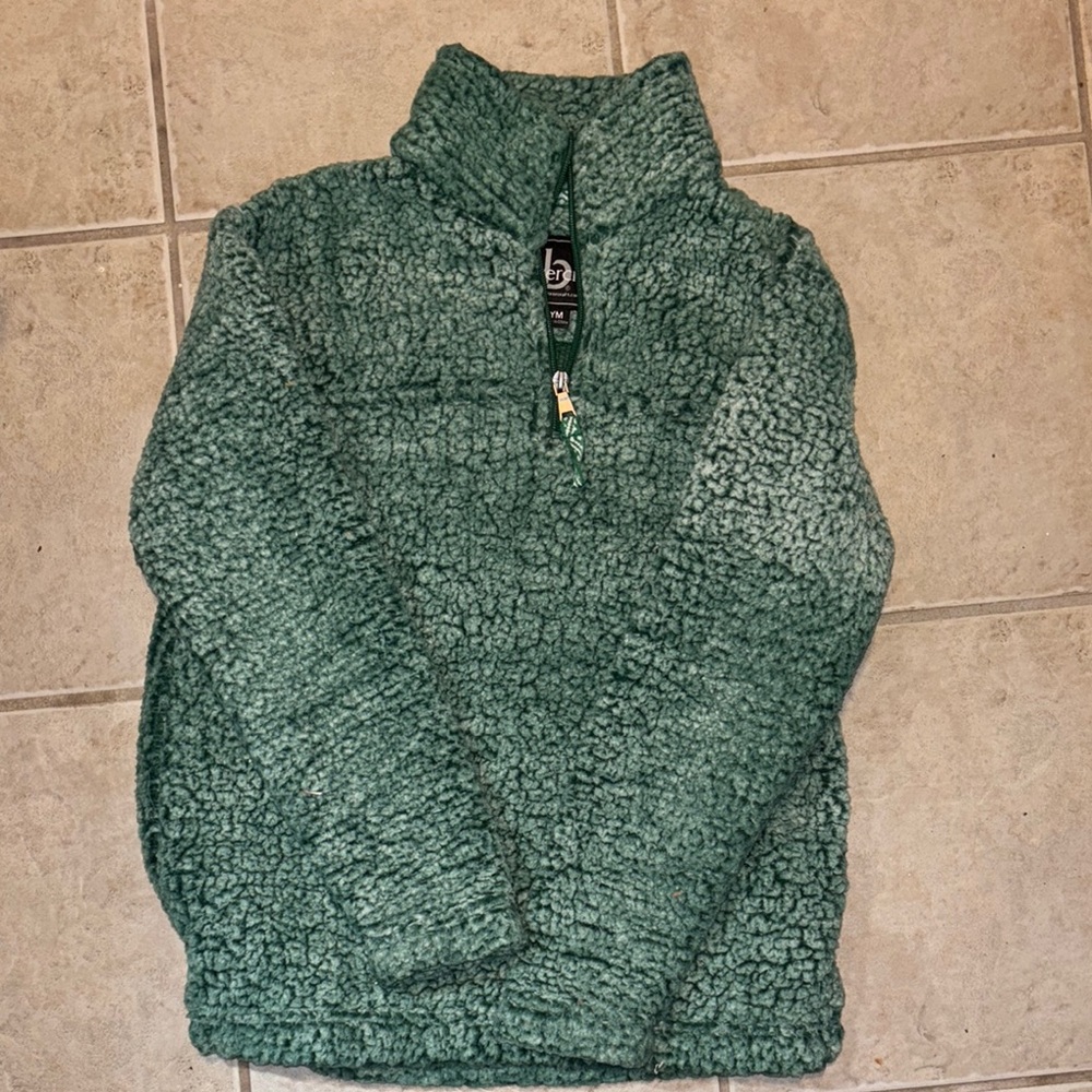 Green Boxercraft Quarter-Zip Pullover